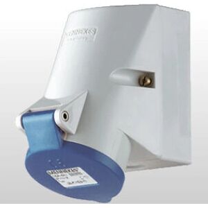 Mennekes 1720 Blaue Grau CEE Wanddose IP44 - Steckdose Mennekes 1720 Blaue Grau CEE Wanddose IP44 - Steckdose