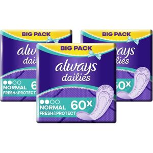 Always Dailies Normal Fresh & Protect Panty Liners - Panty Liners Always Dailies Normal Fresh & Protect Panty Liners - Panty Liners