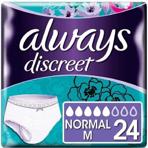 Always Discreet Medium Bladder Incontinence Pants - Incontinence Pants Always Discreet Medium Bladder Incontinence Pants - Incontinence Pants