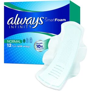 Always Infinity Size 1 Sanitary Towels - 12 pcs Always Infinity Size 1 Sanitary Towels - 12 pcs