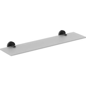 Ideal Standard Glass Shelf A9124XG Satin Black - Bathroom Shelf Ideal Standard Glass Shelf A9124XG Satin Black - Bathroom Shelf