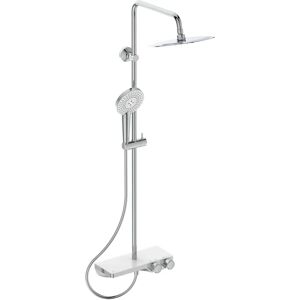 Ideal Standard Ceratherm S200 Shower Column - Thermostatic Control, Chrome Ideal Standard Ceratherm S200 Shower Column - Thermostatic Control, Chrome
