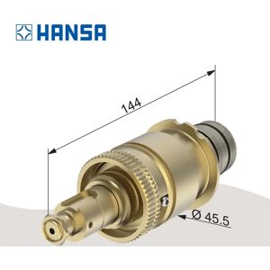Hansa 59904501 Messing Thermostaatcartridge - Temperatuurregeling Hansa 59904501 Messing Thermostaatcartridge - Temperatuurregeling