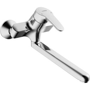 Hansa Hansamix Chroom Wandkraan - 311mm uitloop Hansa Hansamix Chroom Wandkraan - 311mm uitloop
