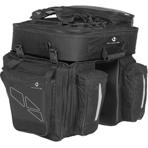 M-Wave Amsterdam Triple Borsa Bicicletta - Posteriore, 62L M-Wave Amsterdam Triple Borsa Bicicletta - Posteriore, 62L