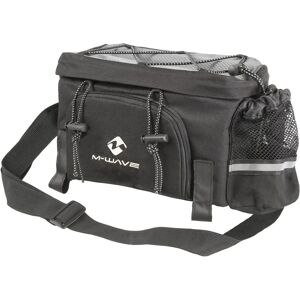 M-wave Bike Bag - Expandable 16L - Black - Bike Type M-wave Bike Bag - Expandable 16L - Black - Bike Type