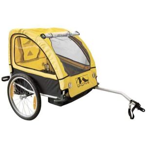 M-Wave Yellow 20-inch Kids Bike Trailer - Bike Trailer M-Wave Yellow 20-inch Kids Bike Trailer - Bike Trailer