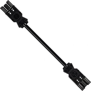 Kindermann 7444000322 Strømkabel - Sort, 2m, GST18 Kindermann 7444000322 Strømkabel - Sort, 2m, GST18