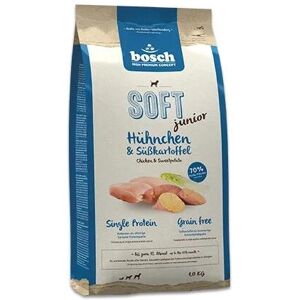 Bosch Soft Junior Poulet & Patate Douce Croquettes, 1kg - Publicité Bosch Soft Junior Poulet & Patate Douce Croquettes, 1kg - Publicité