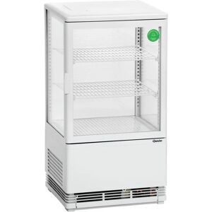 Vitrine Réfrigérée Bartscher 58 L - Blanc, Contrôle Numérique - Publicité Vitrine Réfrigérée Bartscher 58 L - Blanc, Contrôle Numérique - Publicité