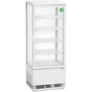 Bartscher 98 L Mini-Kühlvitrine - Weiß Bartscher 98 L Mini-Kühlvitrine - Weiß