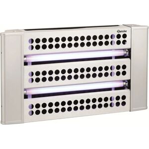 Bartscher Ucciditore di Insetti - Trappola Luce UV - Acciaio Grigio - 62x9x35.5 cm Bartscher Ucciditore di Insetti - Trappola Luce UV - Acciaio Grigio - 62x9x35.5 cm