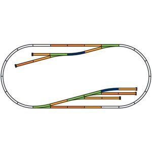 Piko H0 Modelspoorbaan Set - Beige, 55330 Piko H0 Modelspoorbaan Set - Beige, 55330