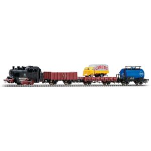 Set de démarrage Piko Locomotive à vapeur + wagons - Publicité Set de démarrage Piko Locomotive à vapeur + wagons - Publicité