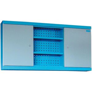 GÜDE Wandregal - 1200x200x600 mm, RAL 5015/7001 - Werkstattregal GÜDE Wandregal - 1200x200x600 mm, RAL 5015/7001 - Werkstattregal