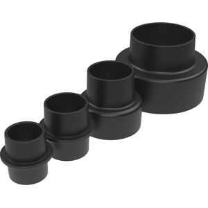 Set di adattatori Güde - 4 pezzi - per sistema di aspirazione G55136, G55442 Set di adattatori Güde - 4 pezzi - per sistema di aspirazione G55136, G55442