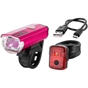 Puky Lumi Pink - Fahrradbeleuchtungsset - Pink & LED Puky Lumi Pink - Fahrradbeleuchtungsset - Pink & LED