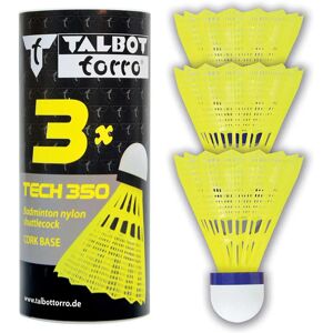 Talbot Torro Marque Tech 350 Volants en Nylon - Moyen, Jaune/Bleu - 3 pcs - Publicité Talbot Torro Marque Tech 350 Volants en Nylon - Moyen, Jaune/Bleu - 3 pcs - Publicité