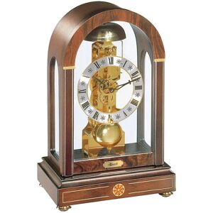 Horloge de table squelette en noyer Hermle - Mécanique 14 jours - Publicité Horloge de table squelette en noyer Hermle - Mécanique 14 jours - Publicité