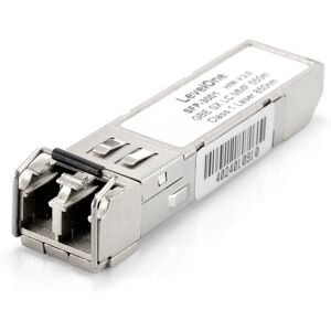 LevelOne SFP-3001 transceptor de rede de fibra óptica - 1.25Gbps LevelOne SFP-3001 transceptor de rede de fibra óptica - 1.25Gbps