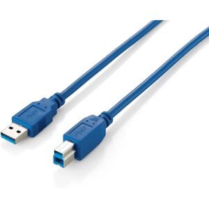 Equip USB 3.2 Gen 1 3m Kabel - USB A naar USB B Equip USB 3.2 Gen 1 3m Kabel - USB A naar USB B