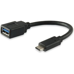 Equip 133455 Adaptador USB-C para USB-A - 0,15 m Preto Equip 133455 Adaptador USB-C para USB-A - 0,15 m Preto