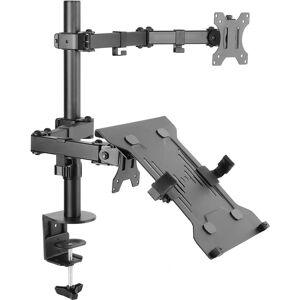 Suport Dublu Monitor Equip - Negru 13-32" VESA 100x100mm Suport Dublu Monitor Equip - Negru 13-32" VESA 100x100mm