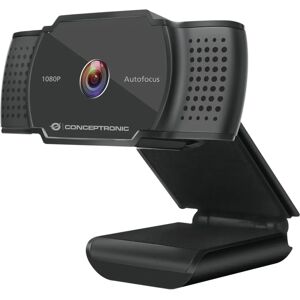 Conceptronic AMDIS06B Webcam - Full HD 1080p - Auto-focus - Microphone - Black Conceptronic AMDIS06B Webcam - Full HD 1080p - Auto-focus - Microphone - Black