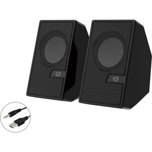 Conceptronic BJORN02B Trådlösa 2-vägs PC-högtalare Conceptronic BJORN02B Trådlösa 2-vägs PC-högtalare