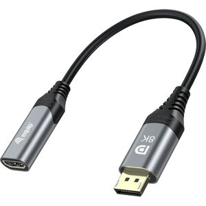 Equip 133446 Video Cable Adapter - 0.15m - Black, Grey - Video & Data Equip 133446 Video Cable Adapter - 0.15m - Black, Grey - Video & Data