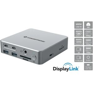 Conceptronic DONN25G Laptop Dock - Hopea - USB 3.2 Gen 2 Conceptronic DONN25G Laptop Dock - Hopea - USB 3.2 Gen 2