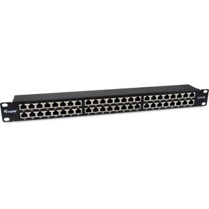 Equip 326626 Patch Panel - 48 portów 19-calowy rack - Czarny Equip 326626 Patch Panel - 48 portów 19-calowy rack - Czarny
