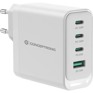 Conceptronic ALTHEA22W100 Φορτιστής Κινητής Συσκευής - Γρήγορη Φόρτιση Conceptronic ALTHEA22W100 Φορτιστής Κινητής Συσκευής - Γρήγορη Φόρτιση