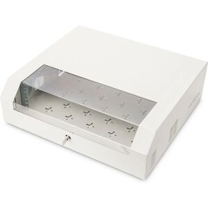 Digitus Digital Vægmonteret 3U Stålskab - Grå Digitus Digital Vægmonteret 3U Stålskab - Grå