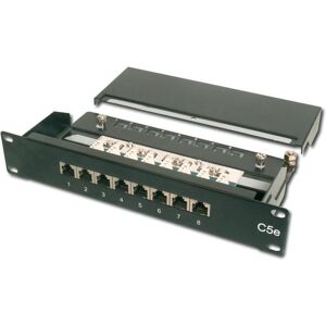 Digitus Brand DN-91512S 8-Port Cat 5e Patch Panel - Patch Panel Digitus Brand DN-91512S 8-Port Cat 5e Patch Panel - Patch Panel