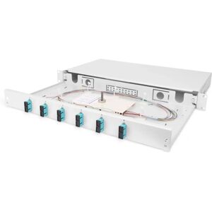 Digitus DN-96320/3 Fiberoptisk adapter - 6 portar - Grå Digitus DN-96320/3 Fiberoptisk adapter - 6 portar - Grå