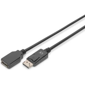 Digitus Modell AK-340200-020-S 2m DisplayPort Kabel - Schwarz Digitus Modell AK-340200-020-S 2m DisplayPort Kabel - Schwarz