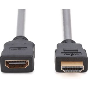 Digitus AK-330201-020-S HDMI Cable - 2m, Black, 4K UHD, Ethernet, HDMI 2.0 Digitus AK-330201-020-S HDMI Cable - 2m, Black, 4K UHD, Ethernet, HDMI 2.0