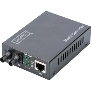 Digitus DN-82110-1 Network Media Converter - 1Gbps - Multimode Digitus DN-82110-1 Network Media Converter - 1Gbps - Multimode