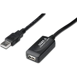 Digitus DA-73102 USB cable - 20m - Black - USB 2.0 Repeater Digitus DA-73102 USB cable - 20m - Black - USB 2.0 Repeater