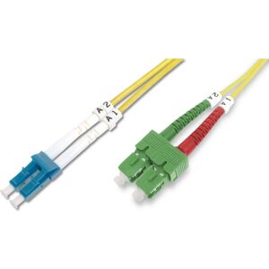 Digitus DK-292SCA3LC-05 Câble fibre optique InfiniBand 5 m Jaune - Câble optique Digitus DK-292SCA3LC-05 Câble fibre optique InfiniBand 5 m Jaune - Câble optique