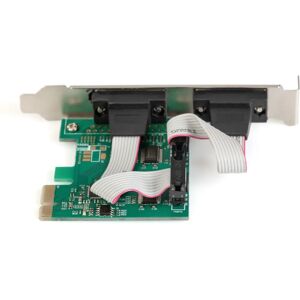 Digitus DS-30000-1 Seriel Adapter - 2 Porte - Interfacekort Digitus DS-30000-1 Seriel Adapter - 2 Porte - Interfacekort