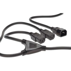 Câble d'alimentation Digitus - IEC C14 à C13 - 1,7 m - Noir Câble d'alimentation Digitus - IEC C14 à C13 - 1,7 m - Noir