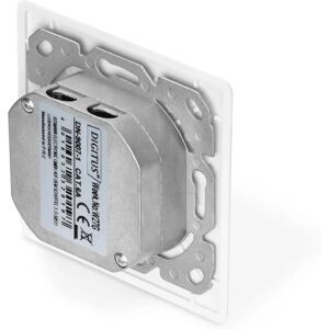 Prise réseau Digitus DN-9007-1 - Blanc - Blindée, 2 RJ45, Montage en surface - Publicité Prise réseau Digitus DN-9007-1 - Blanc - Blindée, 2 RJ45, Montage en surface - Publicité