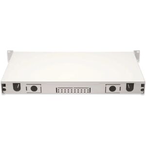 Digitus DN-96331-4 Fiber-Optic Splice Box - 1U - 19" Gray Digitus DN-96331-4 Fiber-Optic Splice Box - 1U - 19" Gray