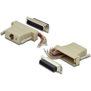 Digitus Modèle AK-610518-000-I Changeur de genre de câble - RJ45 D-SUB Beige Digitus Modèle AK-610518-000-I Changeur de genre de câble - RJ45 D-SUB Beige