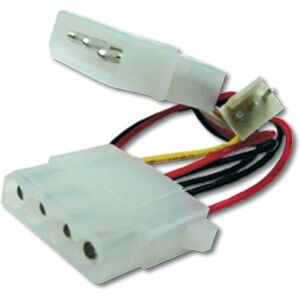 Digitus Stromkabel 0,3 m - 4-Pin Molex & 3-Pin Lüfteranschluss Digitus Stromkabel 0,3 m - 4-Pin Molex & 3-Pin Lüfteranschluss