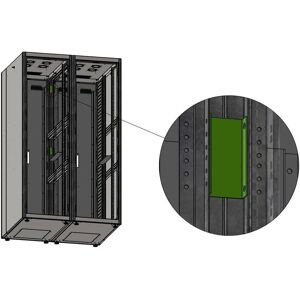 Digitus DN-19 BGL-1 Rack Accessory - Compatible with 19-inch server racks Digitus DN-19 BGL-1 Rack Accessory - Compatible with 19-inch server racks