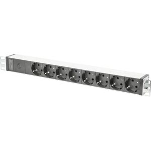 Digitus DN-95410 Strömuttag - 8 uttag - Svart Digitus DN-95410 Strömuttag - 8 uttag - Svart