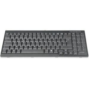 Clavier Digitus DS-72000FR - AZERTY Noir - Clavier Clavier Digitus DS-72000FR - AZERTY Noir - Clavier
